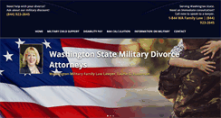 Desktop Screenshot of militarydivorceattorneys.com
