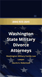 Mobile Screenshot of militarydivorceattorneys.com